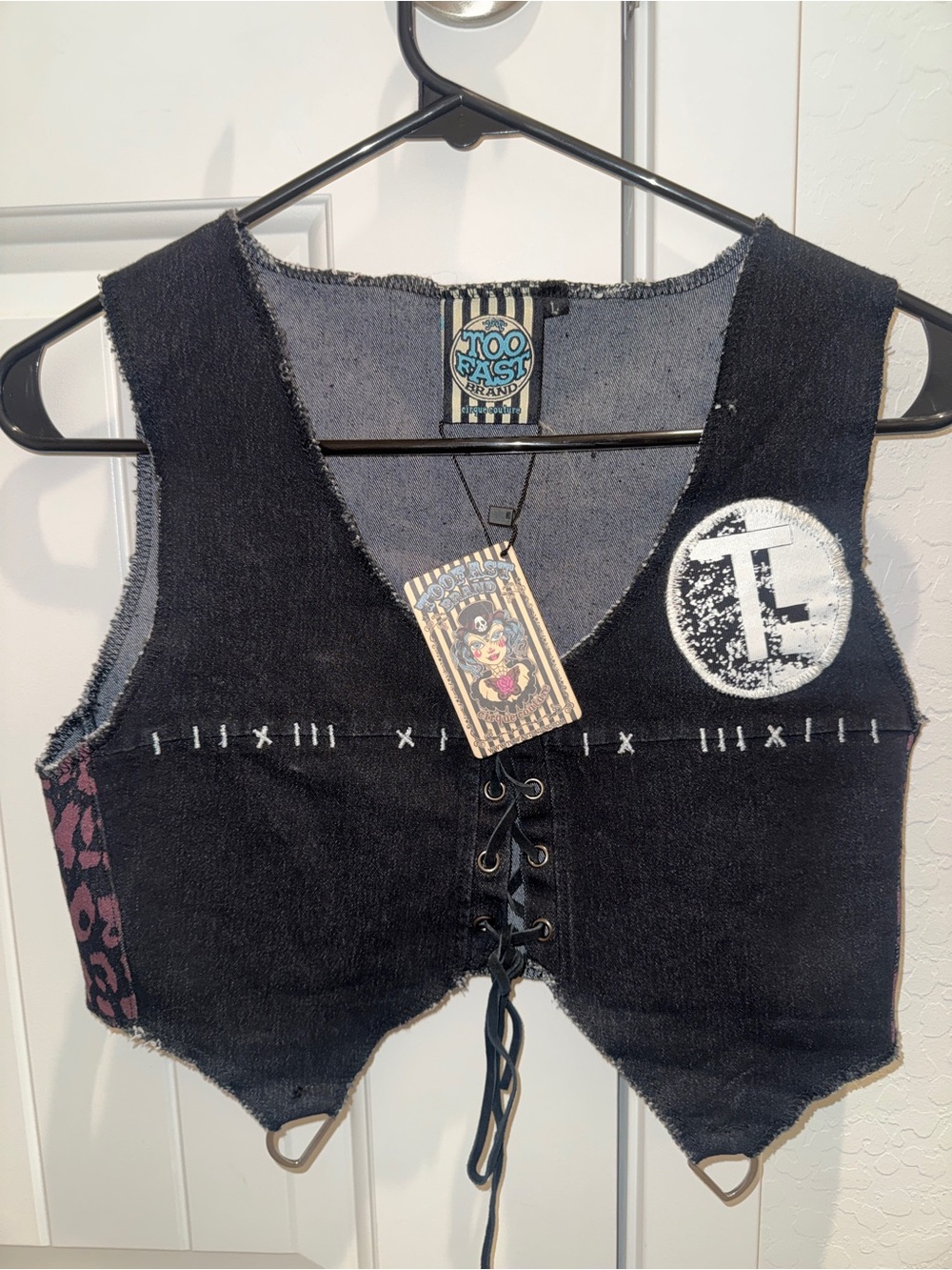 Too Fast Cirque Couture Vest L